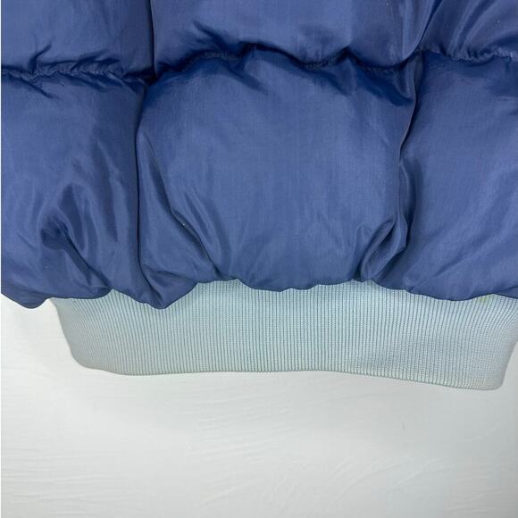 Columbia Vintage Whirlibird Reversible Puffer Jacket Men's Small Blue Feather - Picture 4 of 8